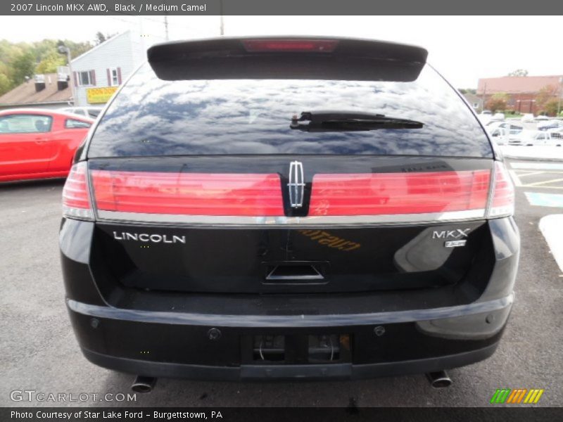 Black / Medium Camel 2007 Lincoln MKX AWD