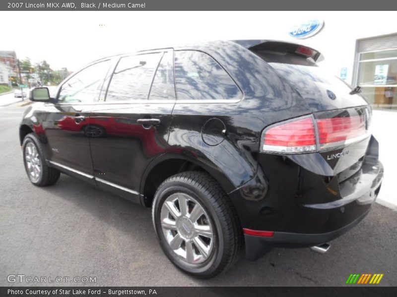 Black / Medium Camel 2007 Lincoln MKX AWD