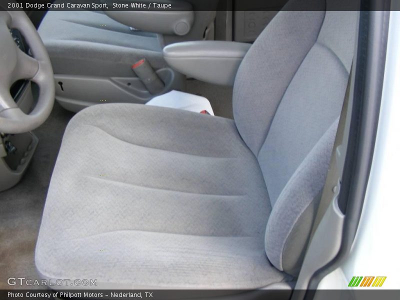 Stone White / Taupe 2001 Dodge Grand Caravan Sport