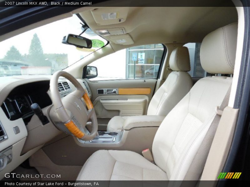 Black / Medium Camel 2007 Lincoln MKX AWD