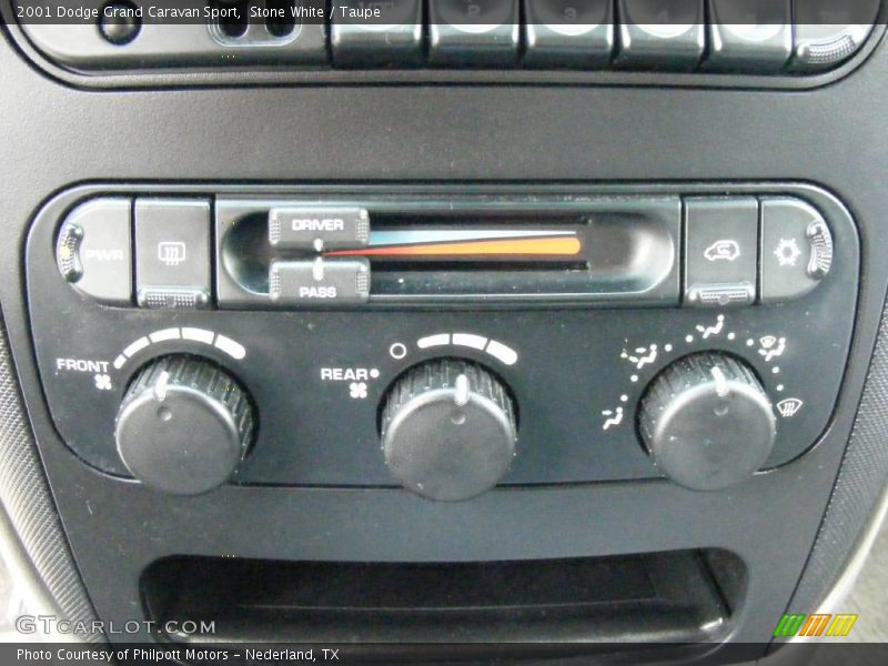Stone White / Taupe 2001 Dodge Grand Caravan Sport