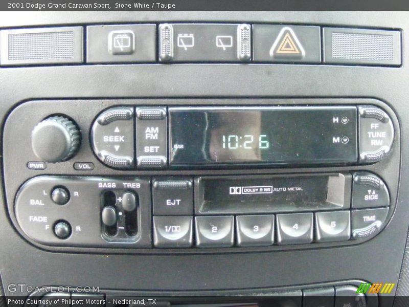 Stone White / Taupe 2001 Dodge Grand Caravan Sport