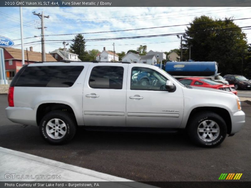 Pure Silver Metallic / Ebony 2010 GMC Yukon XL SLT 4x4