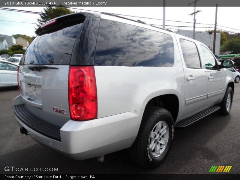 Pure Silver Metallic / Ebony 2010 GMC Yukon XL SLT 4x4