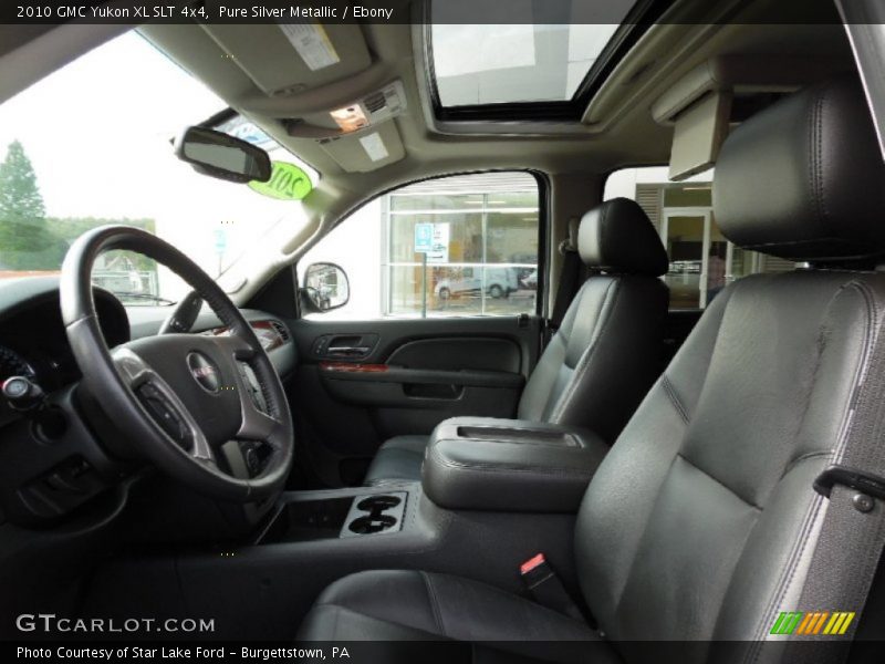 Pure Silver Metallic / Ebony 2010 GMC Yukon XL SLT 4x4