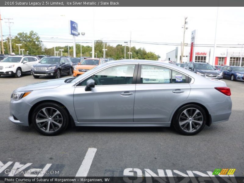 Ice Silver Metallic / Slate Black 2016 Subaru Legacy 2.5i Limited