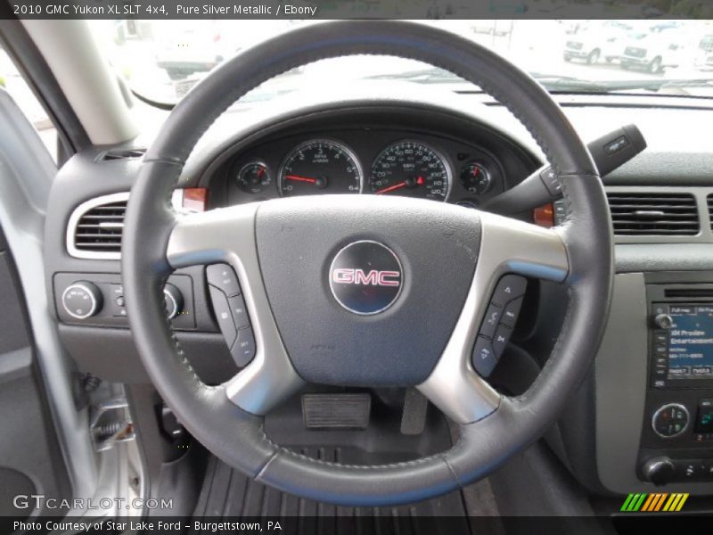 Pure Silver Metallic / Ebony 2010 GMC Yukon XL SLT 4x4