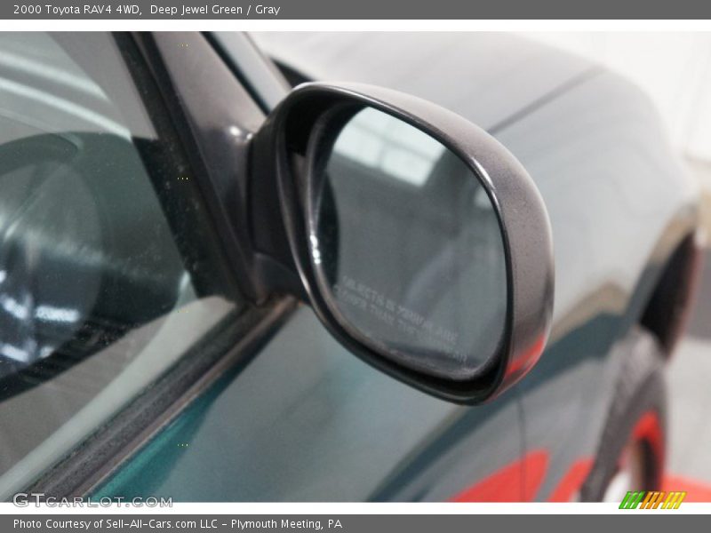 Deep Jewel Green / Gray 2000 Toyota RAV4 4WD