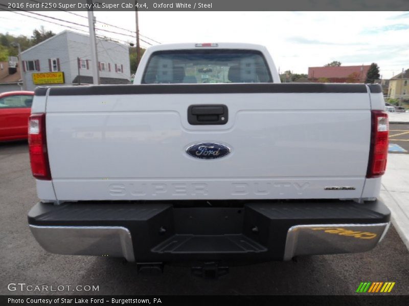 Oxford White / Steel 2016 Ford F250 Super Duty XL Super Cab 4x4