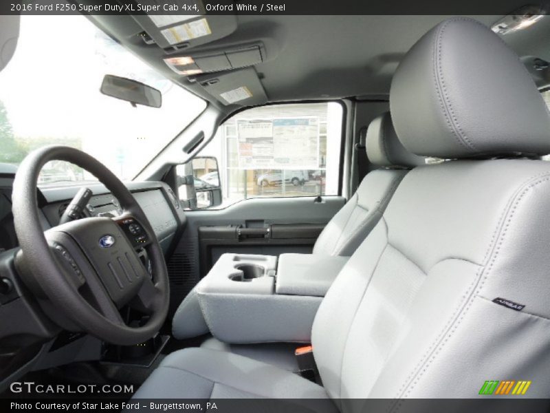 Oxford White / Steel 2016 Ford F250 Super Duty XL Super Cab 4x4