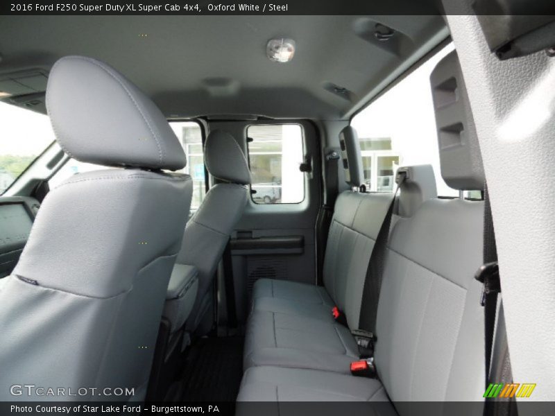 Oxford White / Steel 2016 Ford F250 Super Duty XL Super Cab 4x4