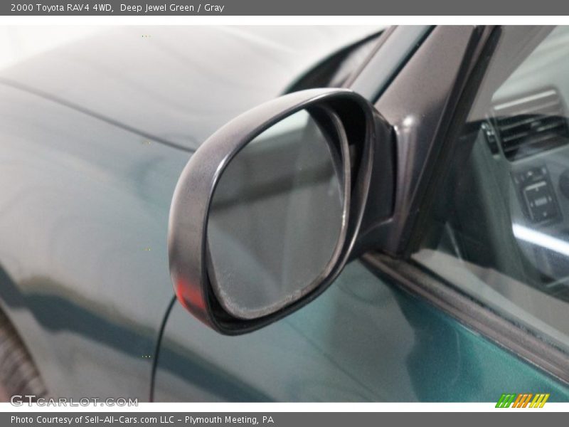 Deep Jewel Green / Gray 2000 Toyota RAV4 4WD