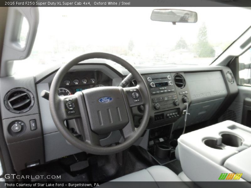 Oxford White / Steel 2016 Ford F250 Super Duty XL Super Cab 4x4