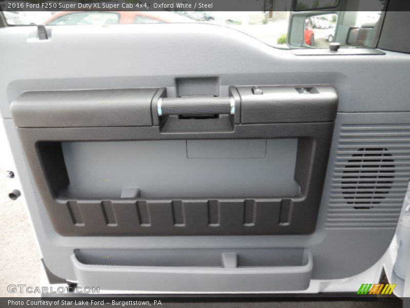 Oxford White / Steel 2016 Ford F250 Super Duty XL Super Cab 4x4
