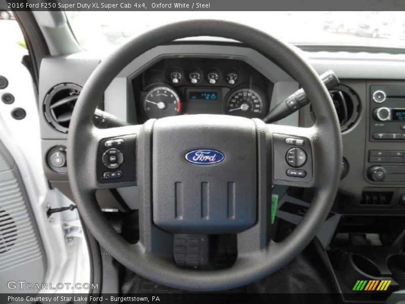Oxford White / Steel 2016 Ford F250 Super Duty XL Super Cab 4x4