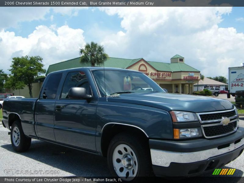 Blue Granite Metallic / Medium Gray 2006 Chevrolet Silverado 1500 Extended Cab