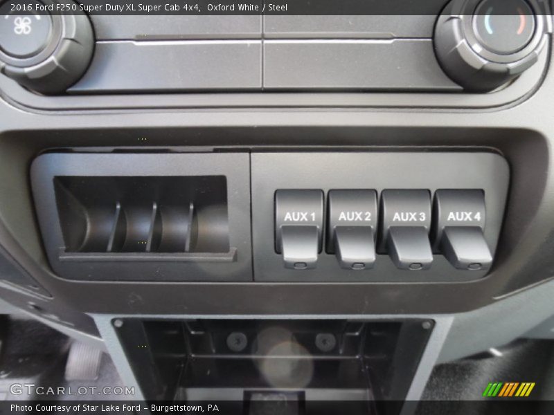 Oxford White / Steel 2016 Ford F250 Super Duty XL Super Cab 4x4