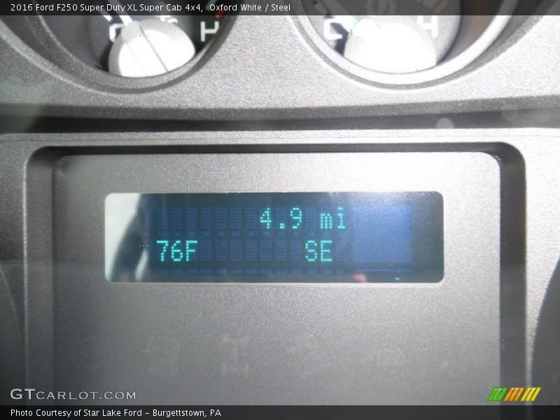 Oxford White / Steel 2016 Ford F250 Super Duty XL Super Cab 4x4