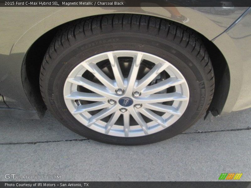 Magnetic Metallic / Charcoal Black 2015 Ford C-Max Hybrid SEL