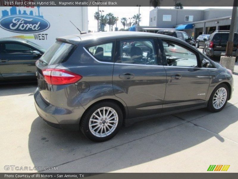 Magnetic Metallic / Charcoal Black 2015 Ford C-Max Hybrid SEL