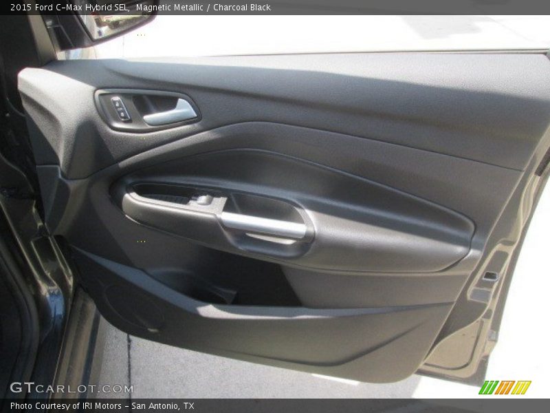 Magnetic Metallic / Charcoal Black 2015 Ford C-Max Hybrid SEL