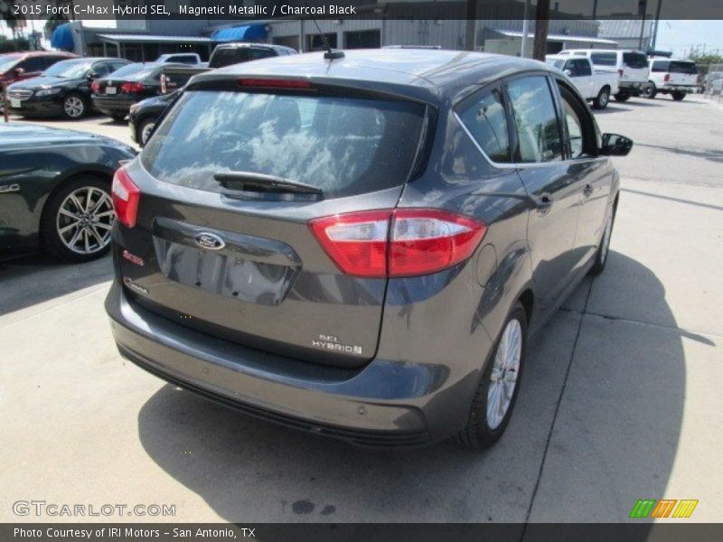 Magnetic Metallic / Charcoal Black 2015 Ford C-Max Hybrid SEL