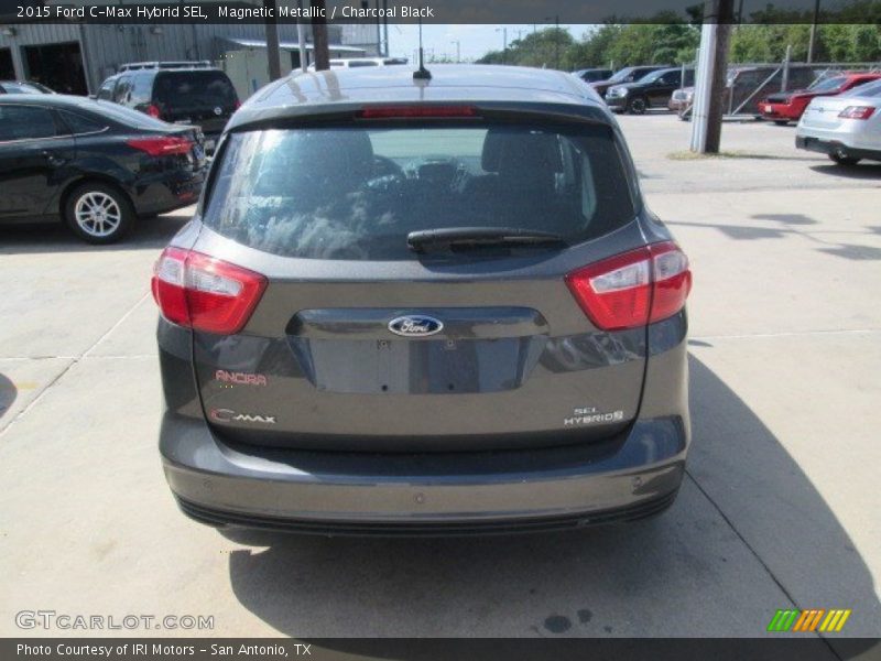 Magnetic Metallic / Charcoal Black 2015 Ford C-Max Hybrid SEL