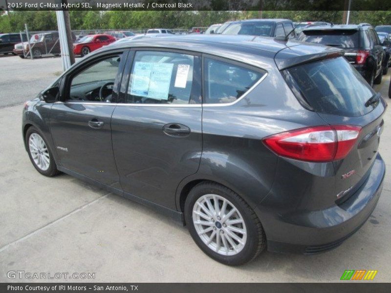 Magnetic Metallic / Charcoal Black 2015 Ford C-Max Hybrid SEL