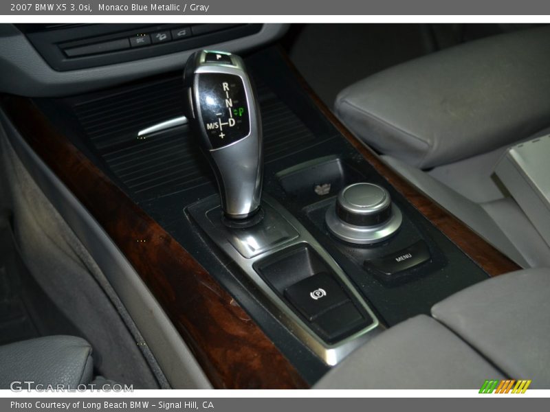 Monaco Blue Metallic / Gray 2007 BMW X5 3.0si