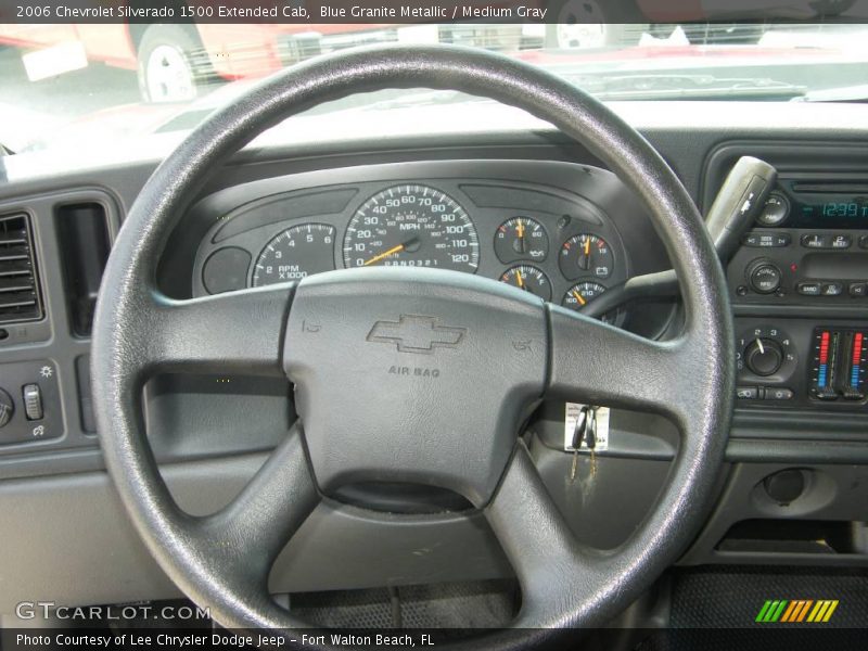 Blue Granite Metallic / Medium Gray 2006 Chevrolet Silverado 1500 Extended Cab