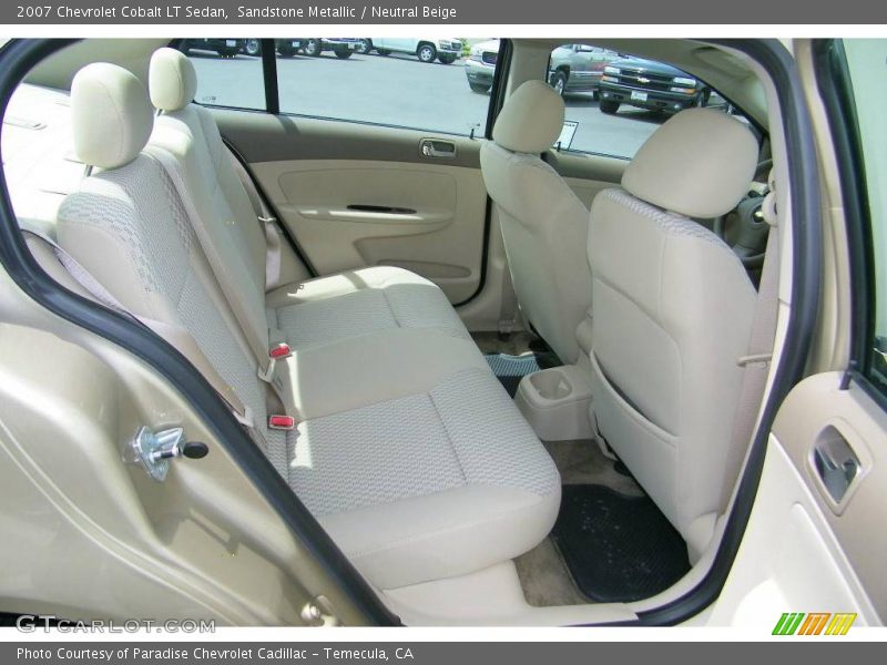 Sandstone Metallic / Neutral Beige 2007 Chevrolet Cobalt LT Sedan