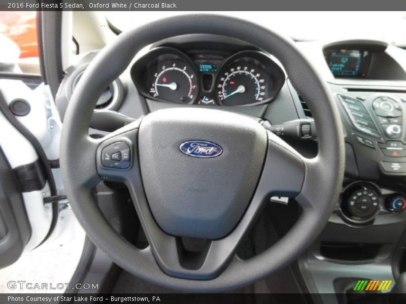  2016 Fiesta S Sedan Steering Wheel