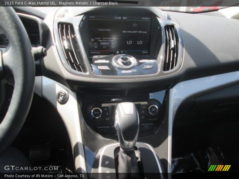 Magnetic Metallic / Charcoal Black 2015 Ford C-Max Hybrid SEL