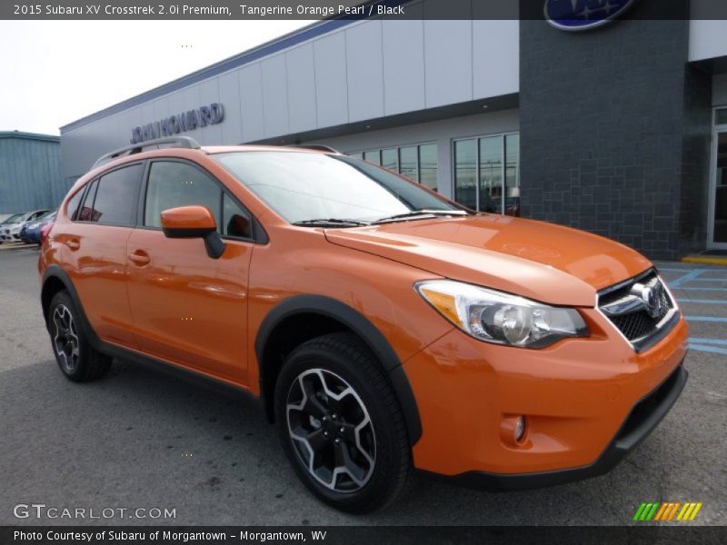 Tangerine Orange Pearl / Black 2015 Subaru XV Crosstrek 2.0i Premium