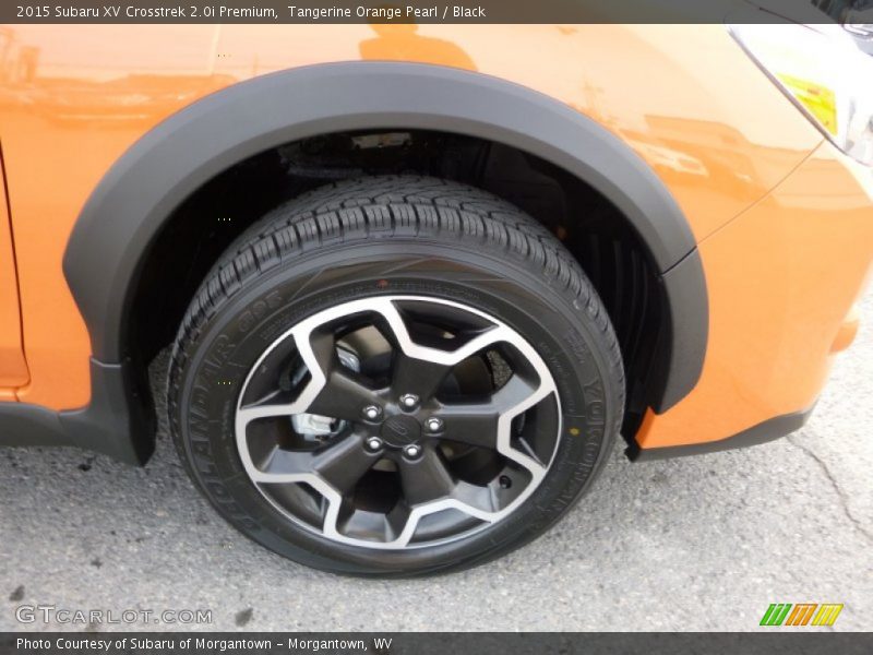 Tangerine Orange Pearl / Black 2015 Subaru XV Crosstrek 2.0i Premium