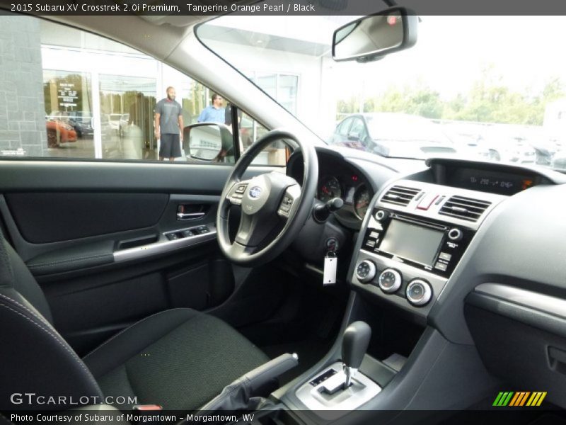 Tangerine Orange Pearl / Black 2015 Subaru XV Crosstrek 2.0i Premium