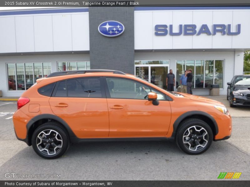 Tangerine Orange Pearl / Black 2015 Subaru XV Crosstrek 2.0i Premium