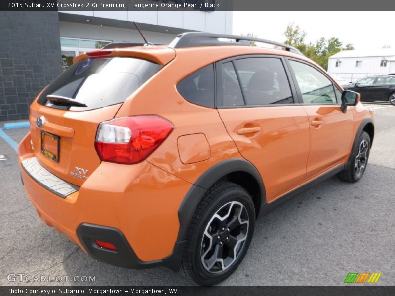 Tangerine Orange Pearl / Black 2015 Subaru XV Crosstrek 2.0i Premium