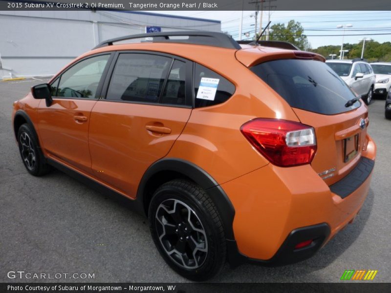 Tangerine Orange Pearl / Black 2015 Subaru XV Crosstrek 2.0i Premium