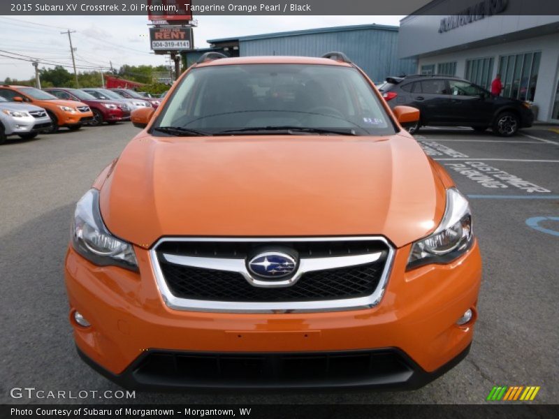 Tangerine Orange Pearl / Black 2015 Subaru XV Crosstrek 2.0i Premium