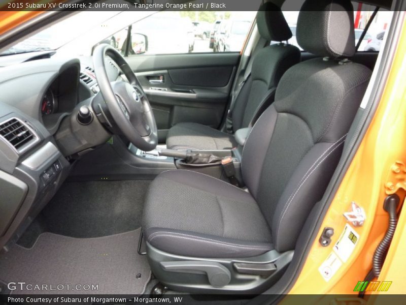 Tangerine Orange Pearl / Black 2015 Subaru XV Crosstrek 2.0i Premium