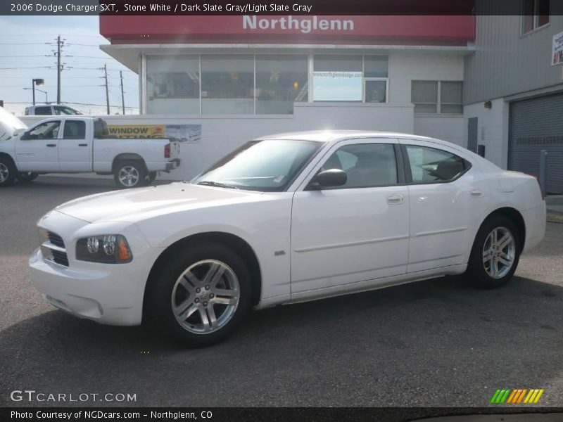 Stone White / Dark Slate Gray/Light Slate Gray 2006 Dodge Charger SXT