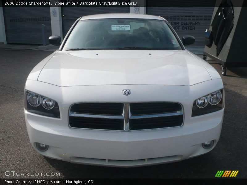 Stone White / Dark Slate Gray/Light Slate Gray 2006 Dodge Charger SXT