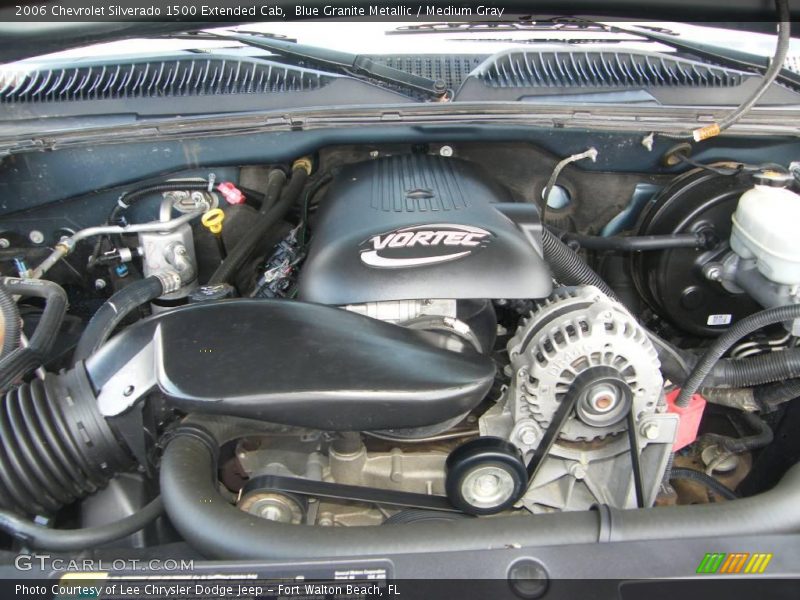 Blue Granite Metallic / Medium Gray 2006 Chevrolet Silverado 1500 Extended Cab