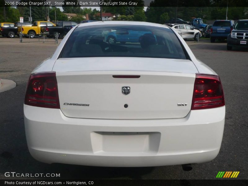 Stone White / Dark Slate Gray/Light Slate Gray 2006 Dodge Charger SXT
