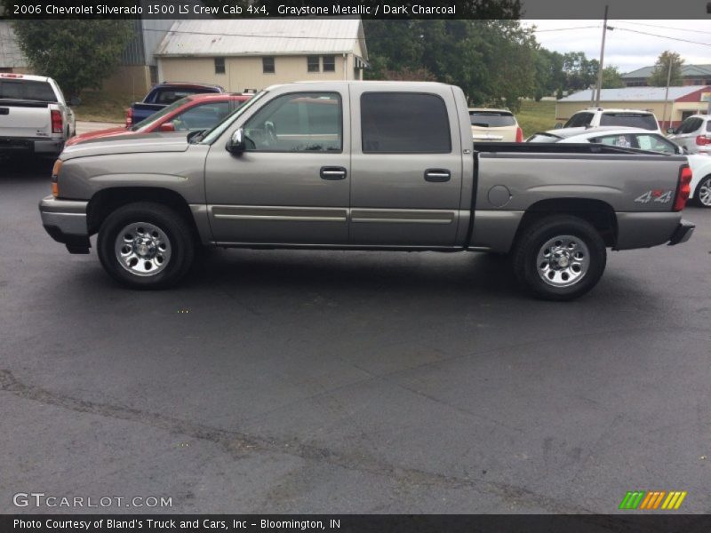 Graystone Metallic / Dark Charcoal 2006 Chevrolet Silverado 1500 LS Crew Cab 4x4