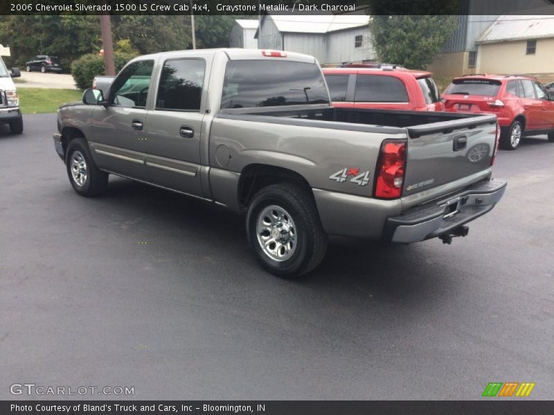 Graystone Metallic / Dark Charcoal 2006 Chevrolet Silverado 1500 LS Crew Cab 4x4
