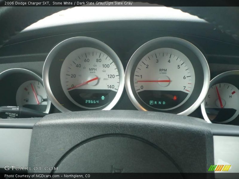 Stone White / Dark Slate Gray/Light Slate Gray 2006 Dodge Charger SXT