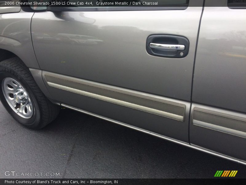 Graystone Metallic / Dark Charcoal 2006 Chevrolet Silverado 1500 LS Crew Cab 4x4