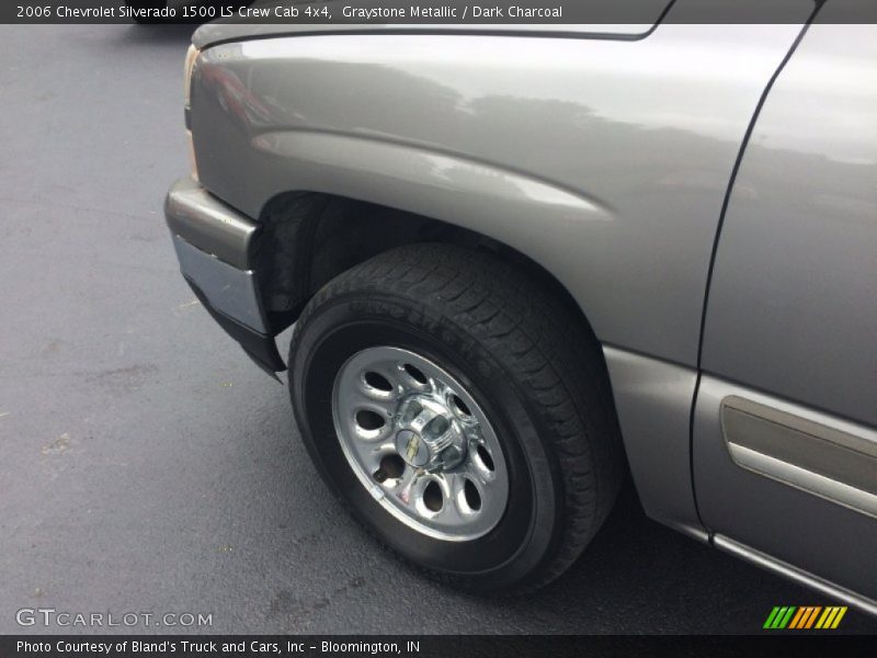 Graystone Metallic / Dark Charcoal 2006 Chevrolet Silverado 1500 LS Crew Cab 4x4